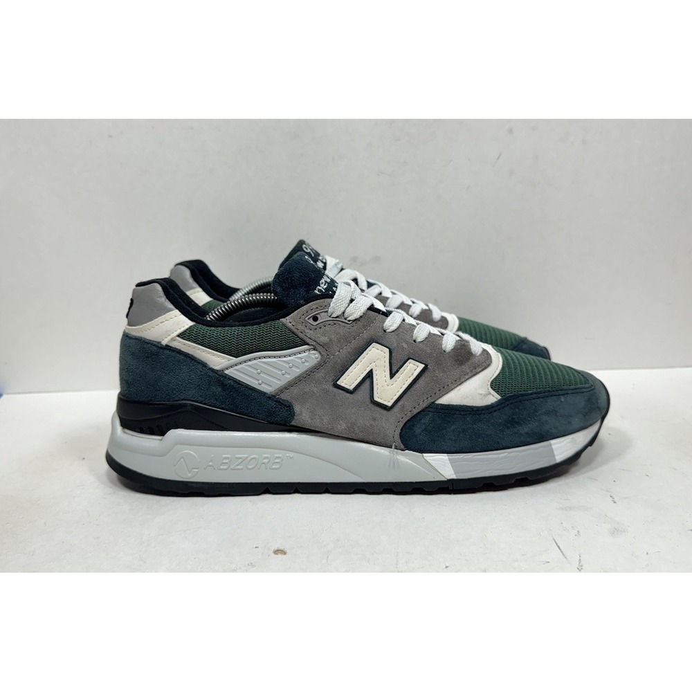 New Balance 998 Teal Navy Mens 11.5 Made In The USA Sneakers RARE M998NL